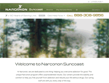 Tablet Screenshot of narconon-suncoast.org